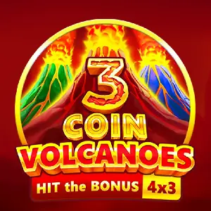 Kingjohnnie Casino selection featuring 3 Coin Volcanoes
